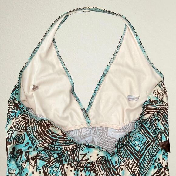 Vintage Y2K bohemian handkerchief hem halter top, fairycore 2000s boho chic - Picture 5 of 7